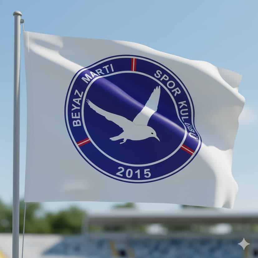Beyaz Martı Spor Kulübü Bayrağı